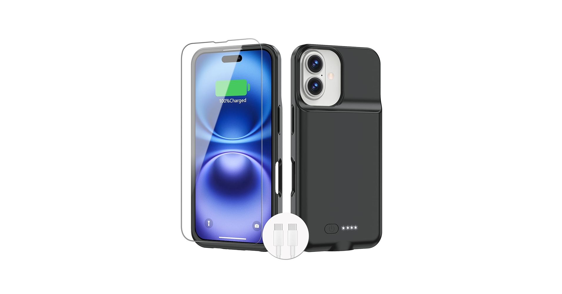 Amazon.com: Charging Case for iPhone 16/16 e with 【15W Fast