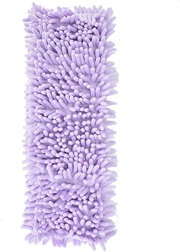 Alvinlite Cabezales de repuesto de fregona de fibra, almohadillas de fregona reutilizables, cabezales de repuesto planos de tela para el hogar y la