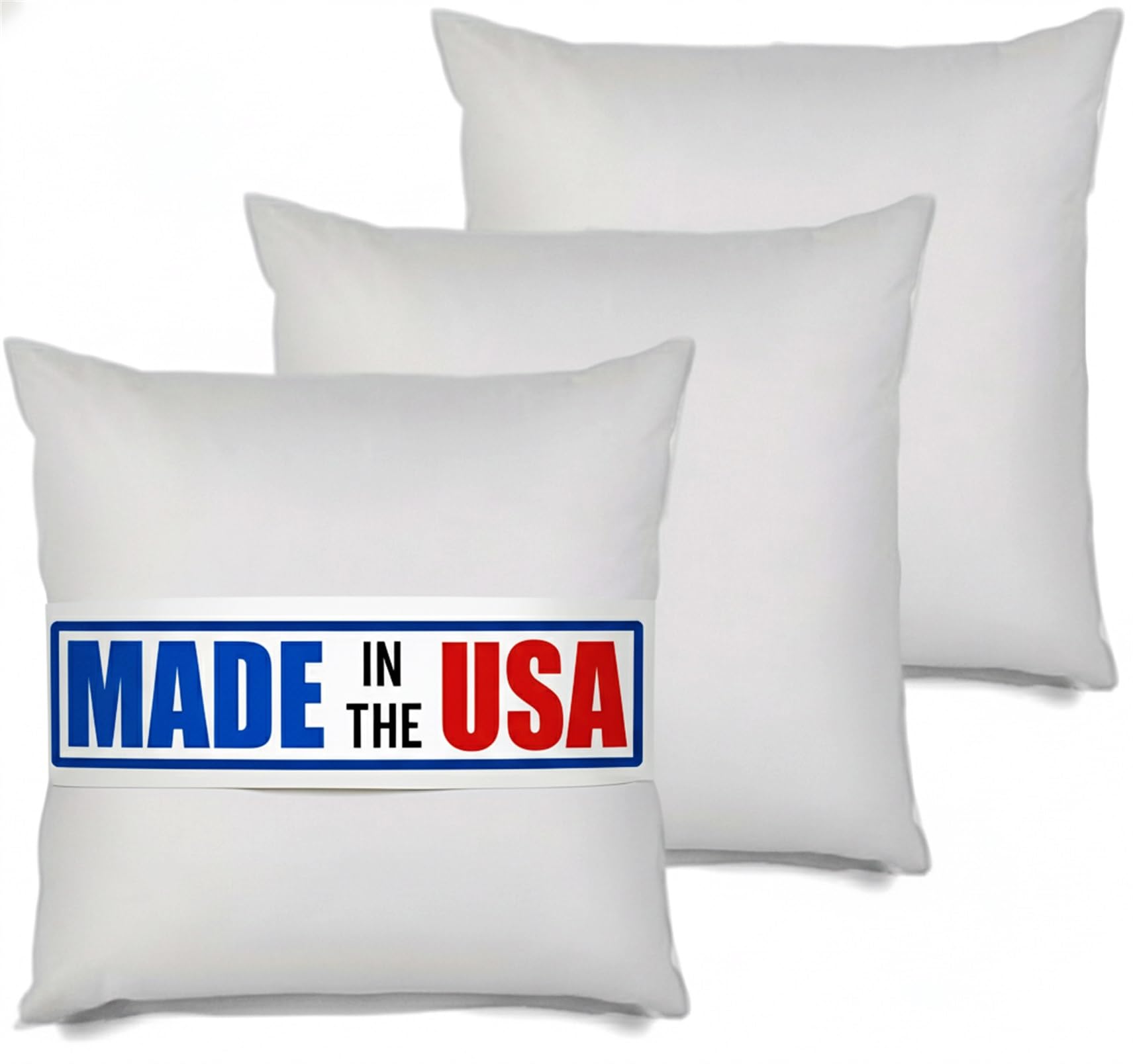 Amazon.com: MSD 3 Pack Pillow Insert 26x26 Hypoallergenic Square