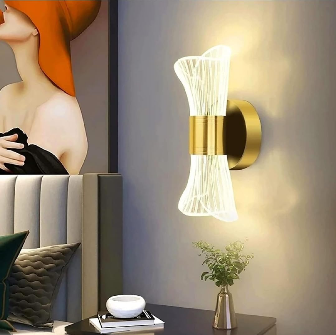 Lyse Decor Wall Light for Living Room, Modern Wall Lamps for Bedroom, Wall Lights for Home Decoration, Bedside Wall Lamp, Hotels and Restaurants (Pack of 1)-image-5