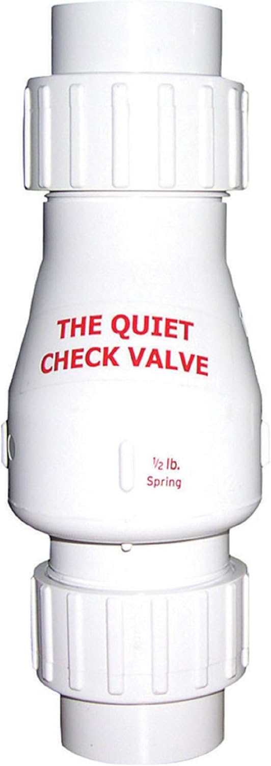 Campbell FBA_B-0823-20 CHECK VALVE QUIET WHT 2" [Misc.], No Size, No Color