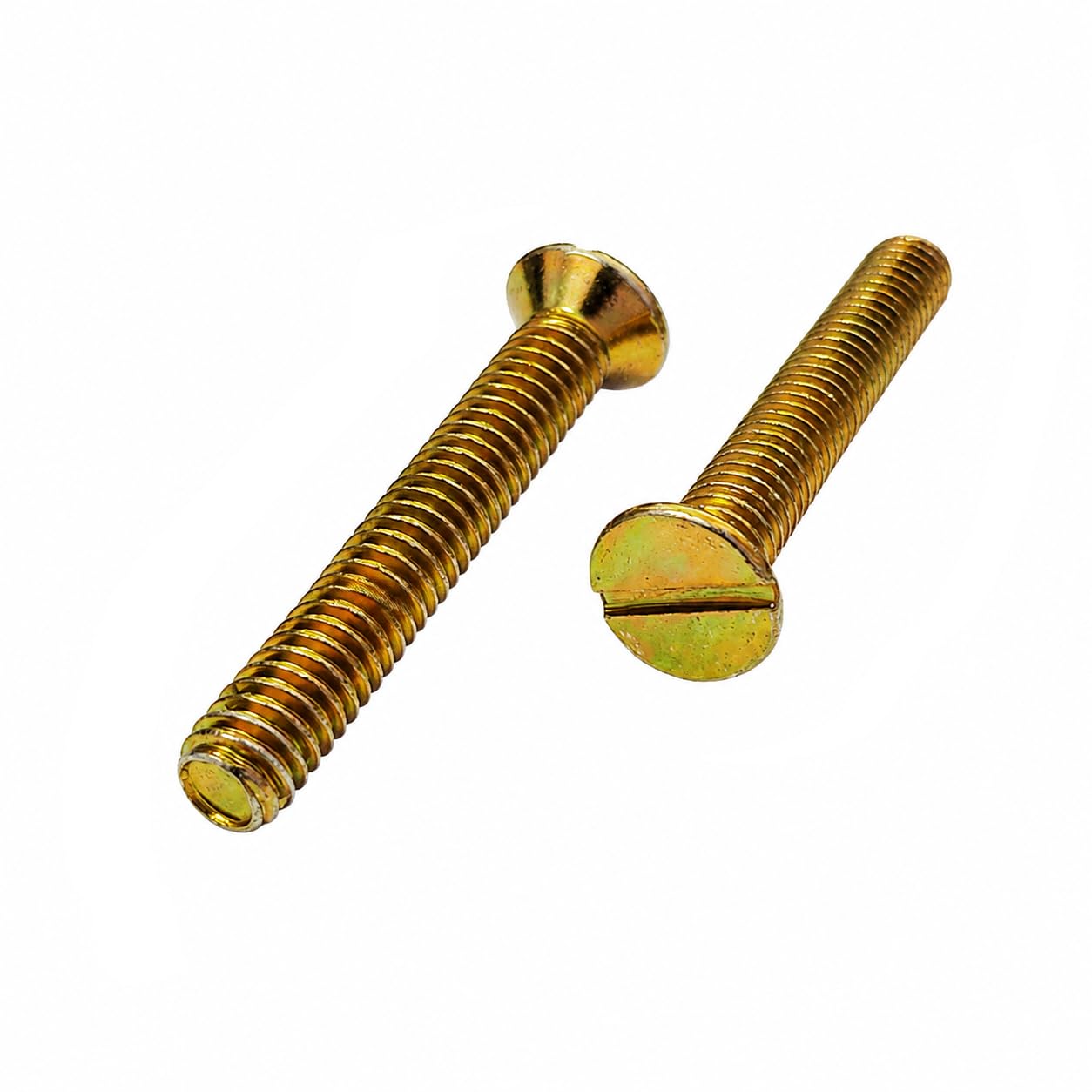 Machine Screws 8 x 50 (Pack of 15) – Minus (-) Head Full Thread Machine Screw – 50 mm Length, 8 mm Diameter – Brass Finish for Furniture, Hardware & General Fixing-picture-10