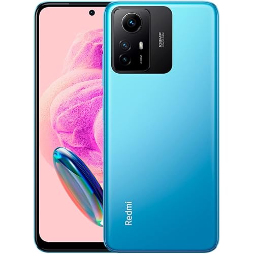 Xiaomi Redmi Note 12s (256GB + 8GB) Global Unlocked (No Warranty) (Tmobile/Metro Tello/Mint USA Market) (w/Fast Car Charger Bundle) (Ice Blue)