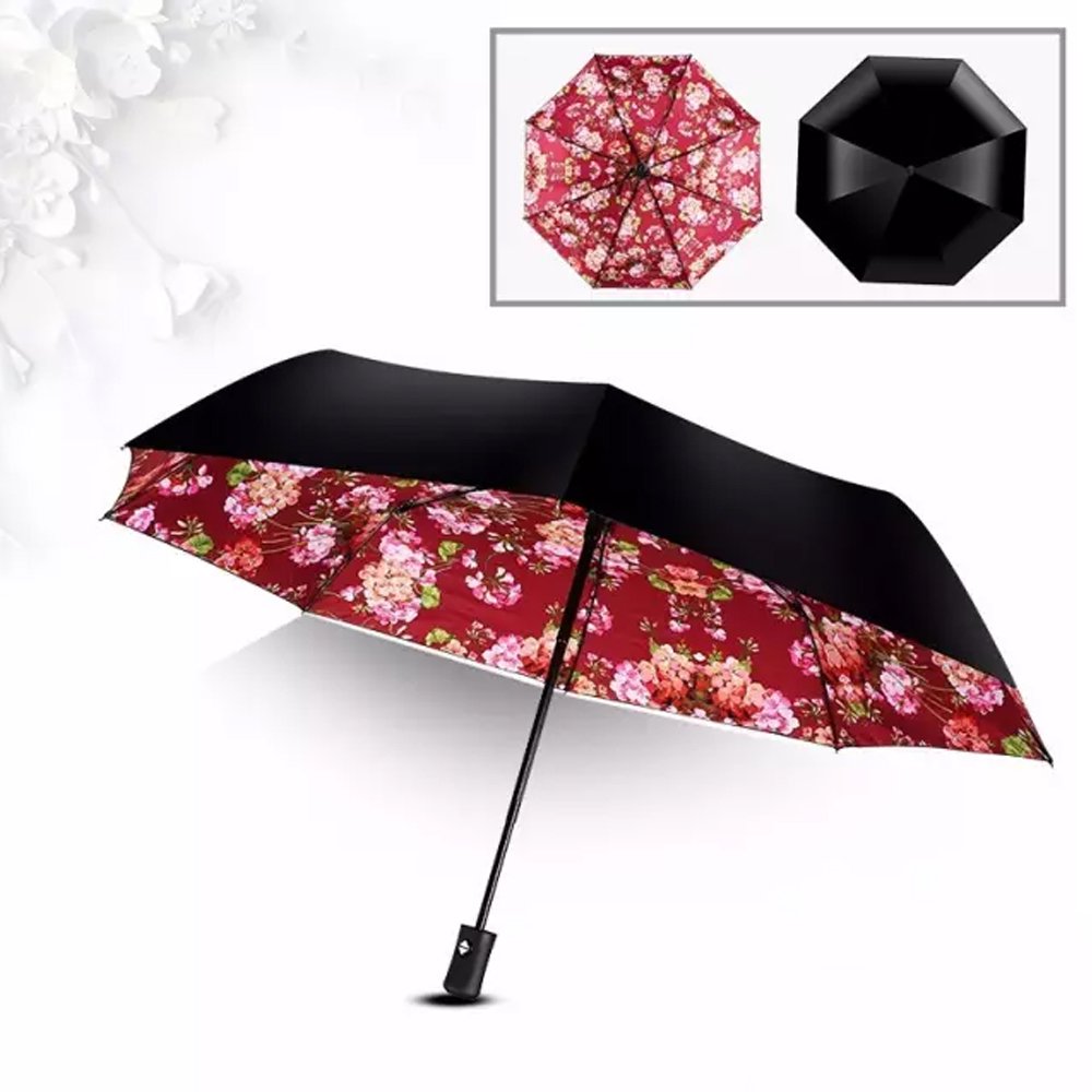 Amazon.co.jp: TmDeken 折り畳み傘 ワンタッチ自動開閉 日傘 UPF50+ UV