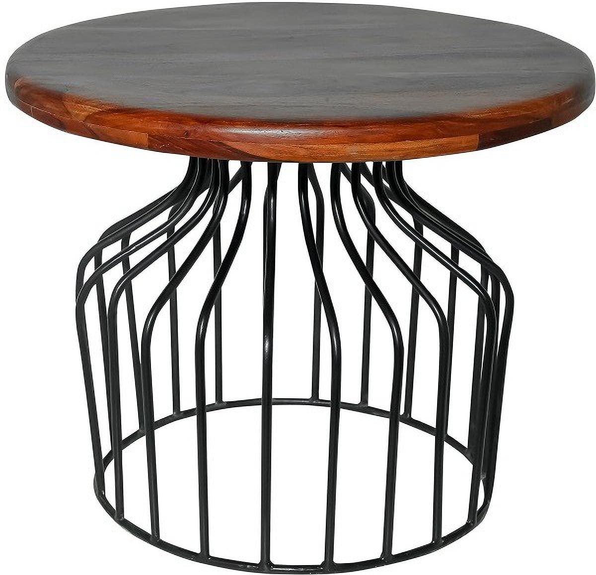 SMAART CRAAFTS Crate Solid Wood Centre Table for Living Room Premium