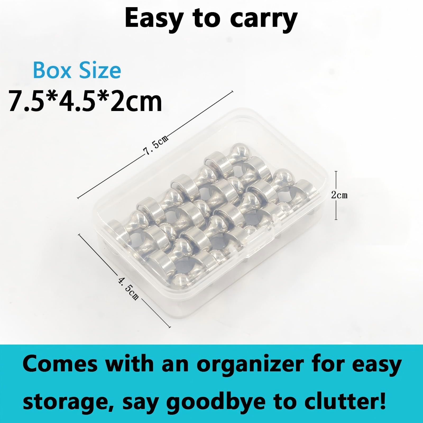 28 Magneti Al Neodimio Avesteir 12x16mm - Potenti E Versatili Per Lavagne E Frigoriferi - Foto 7