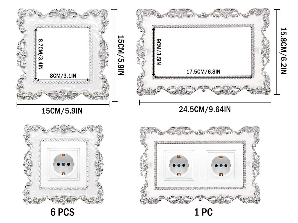 Etichette personalizzate per interruttori della luce // Adesivi per