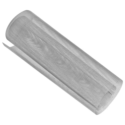 Malla de alambre de acero inoxidable 304 Malla 20 Malla 12 "X40" (11.8x39.4 in) Gabinetes Malla de alambre Rollo de malla de ventilación de aire