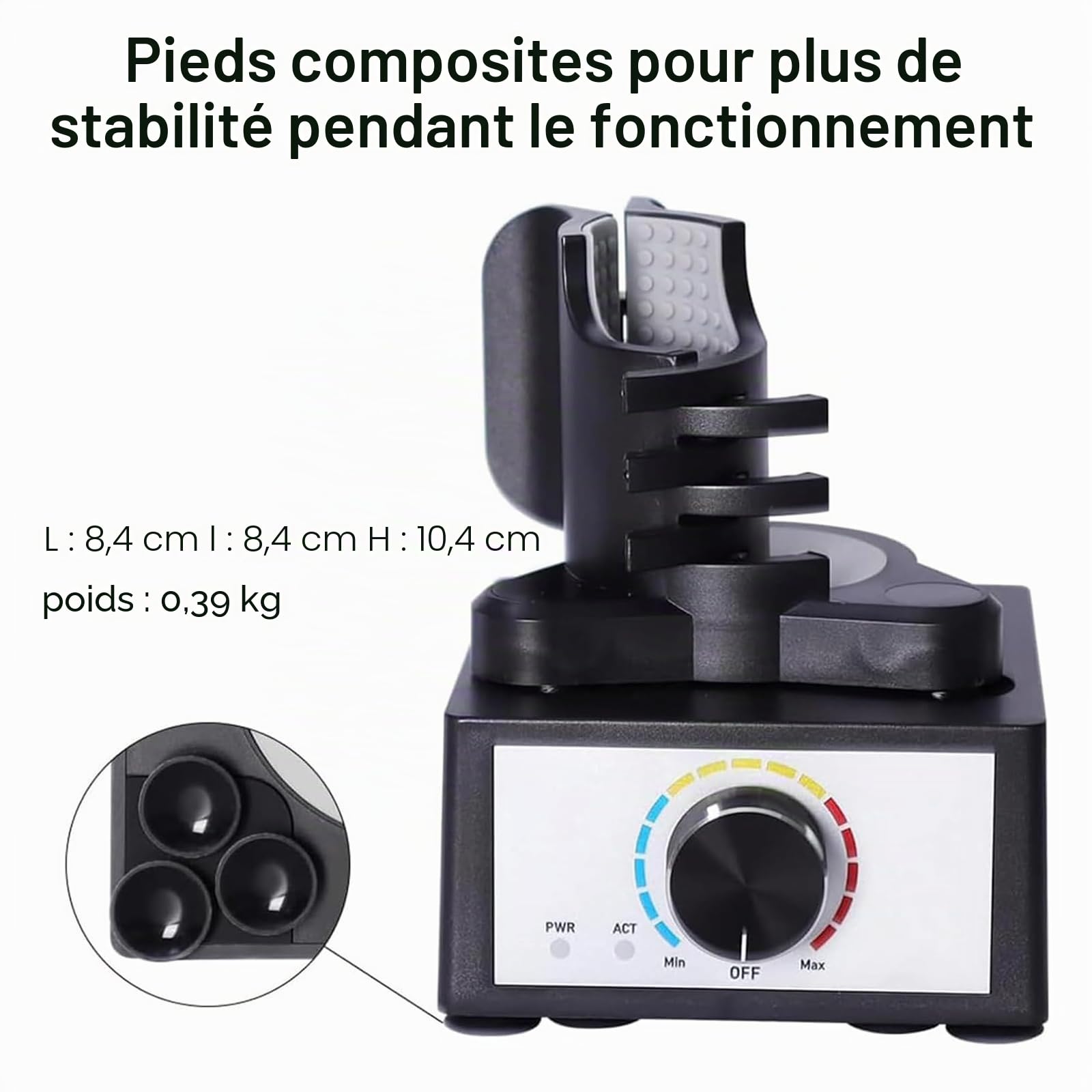 MObyat Mélangeur de Peinture, agitateur Vortex de Laboratoire, réglage à 3 Vitesses, mélange de Couleurs de pigments/Rotation de Peinture à Grande Vitesse, pour Laboratoire, Vernis à Ongles