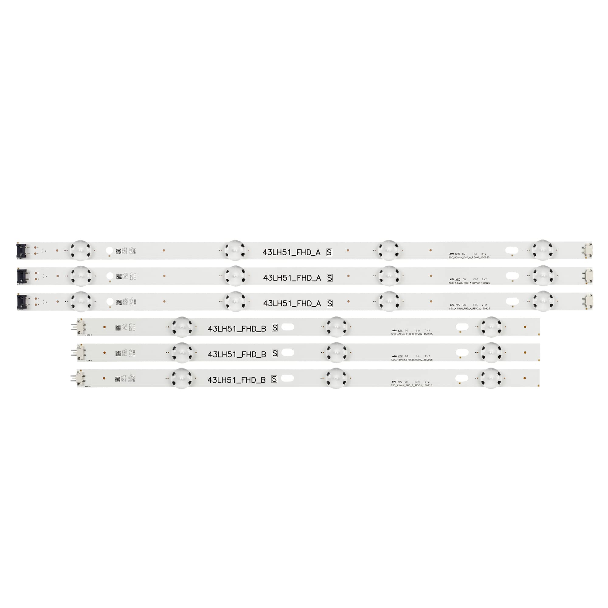 LED Barre de Rétro-Éclairage LG 43LH511T pour retrouver vos films en haute luminosité