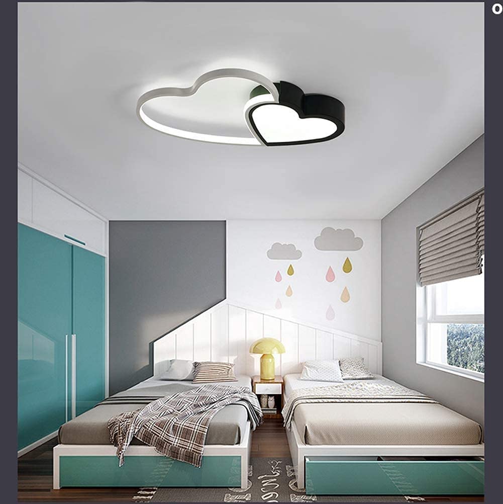 Prosta lampa sufitowa LED z aluminium Romantyczna lampa do sypialni Kreatywna osobowość Study Lamp Wick Shaped Wedding Room