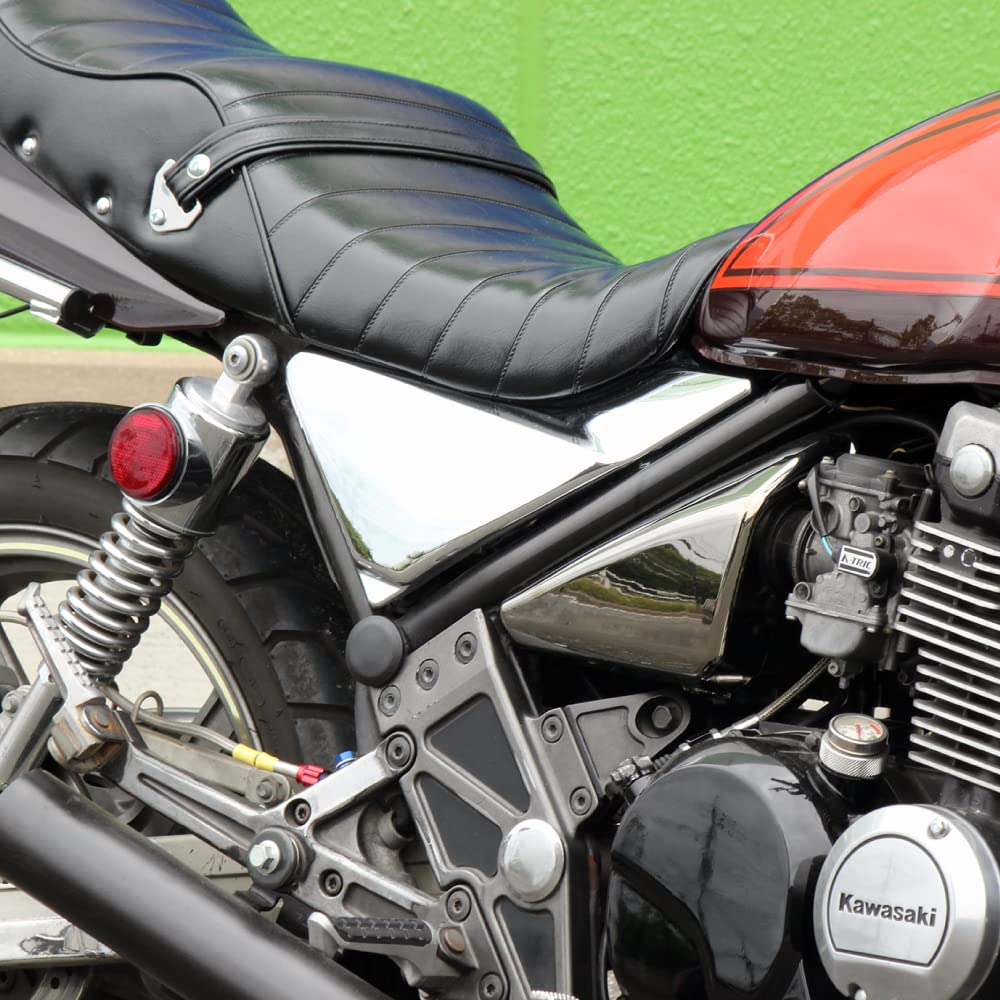 Amazon | KAWASAKI カワサキ ゼファー400/χ用 サイドカバー メッキ 