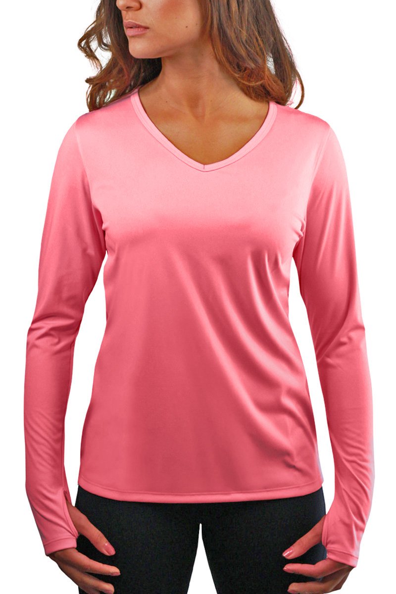 Denali Performance Women's Long Sleeve Bonita V-Neck T-Shirt w/UPF 50+ ProtectUV