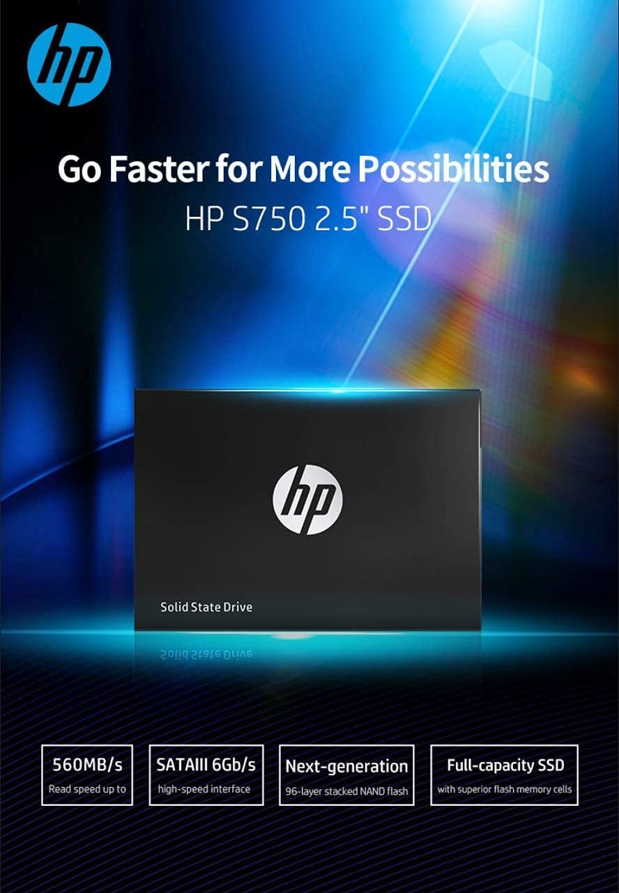 Authеntіс Crаzу Dеаlѕ HP S750 3D NAND TLC 1TB Internal PC SSD - SATA III Gb/s, 2.5, Up to 560 MB/s - 16L54AA#ABA Buу 2 gеt 3 HP S750 3D NAND TLC 1TB Internal PC SSD - SATA III Gb/s, 2.5, Up to 560 MB/s - 16L54AA#ABA