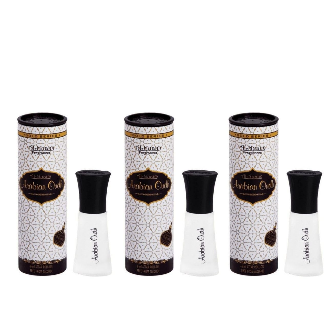 Arabian Oudh Attar Perfume Oil, Unisex Luxury Fragrance, Smoky Woody Oriental Scent, Long Lasting, with Rich Musk and Amber Notes, 6ml, Pack Of 3-image-44