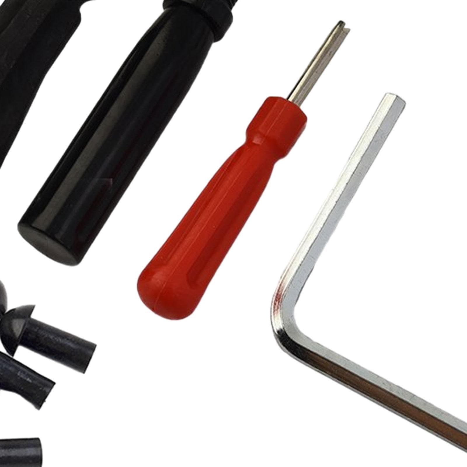 Kit de Reparación de Neumáticos de Fácil Manejo, Accesorios Prácticos de Calidad Y Herramienta para Reparar Neumáticos.