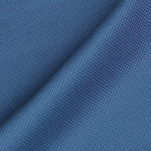 Image of Aida Cloth 14 Count Cross Stitch Fabric,19x28inch (14CT,Jeans Blue)
