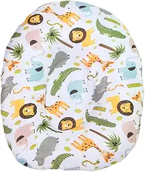 Almofada de Banho Tecido Estampado Infantil Para Bebê Menina Menino (Floresta)