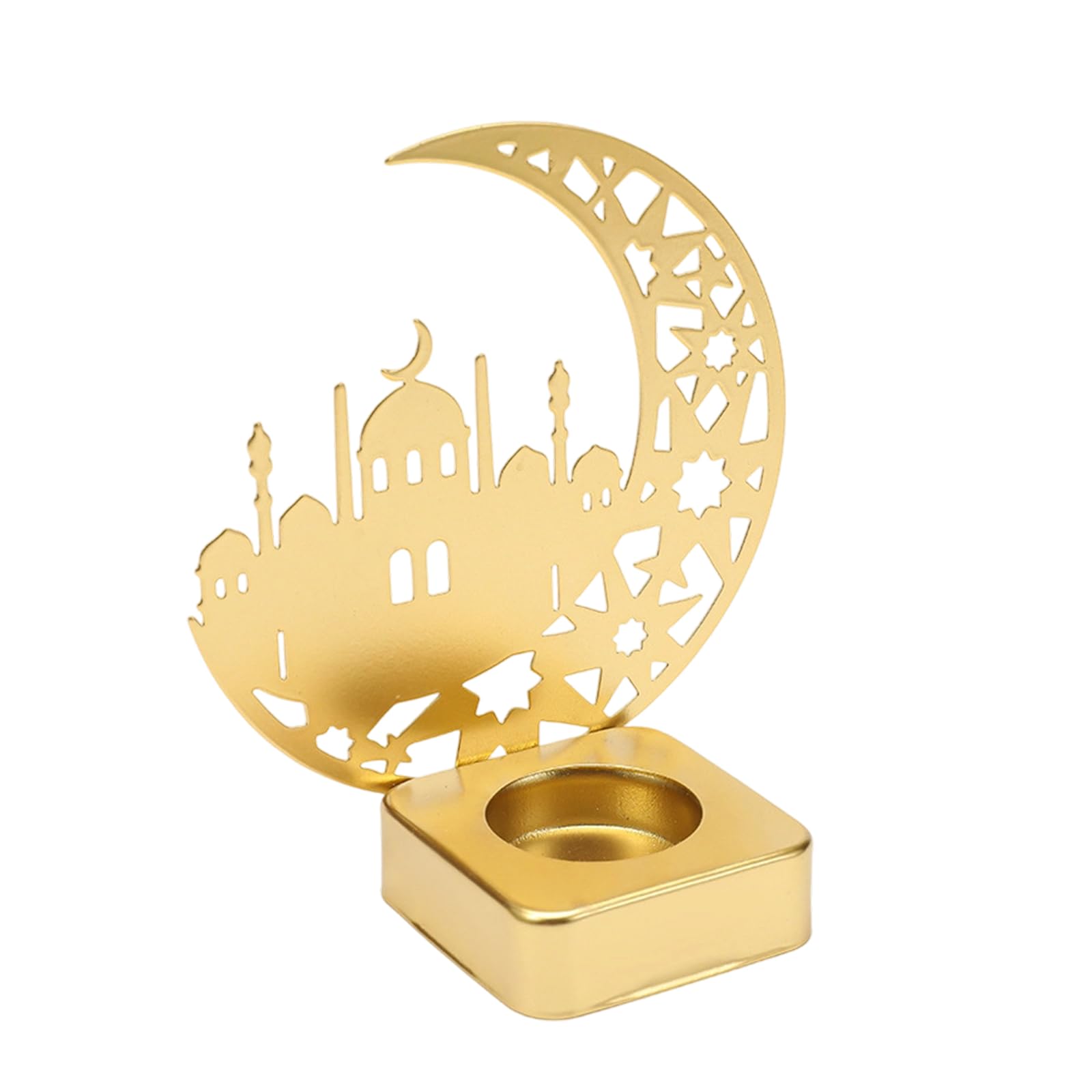 Hsioluted Multifunctional Iron Holder for Holiday Storage and Decorative Applications Islamics Table Centerpiece Table Decoration