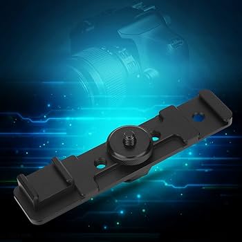 シュウカメラボディ二台目 新品 プレート 二台 取り付け可能 カメラ 1/4 3/8 変換ネジ