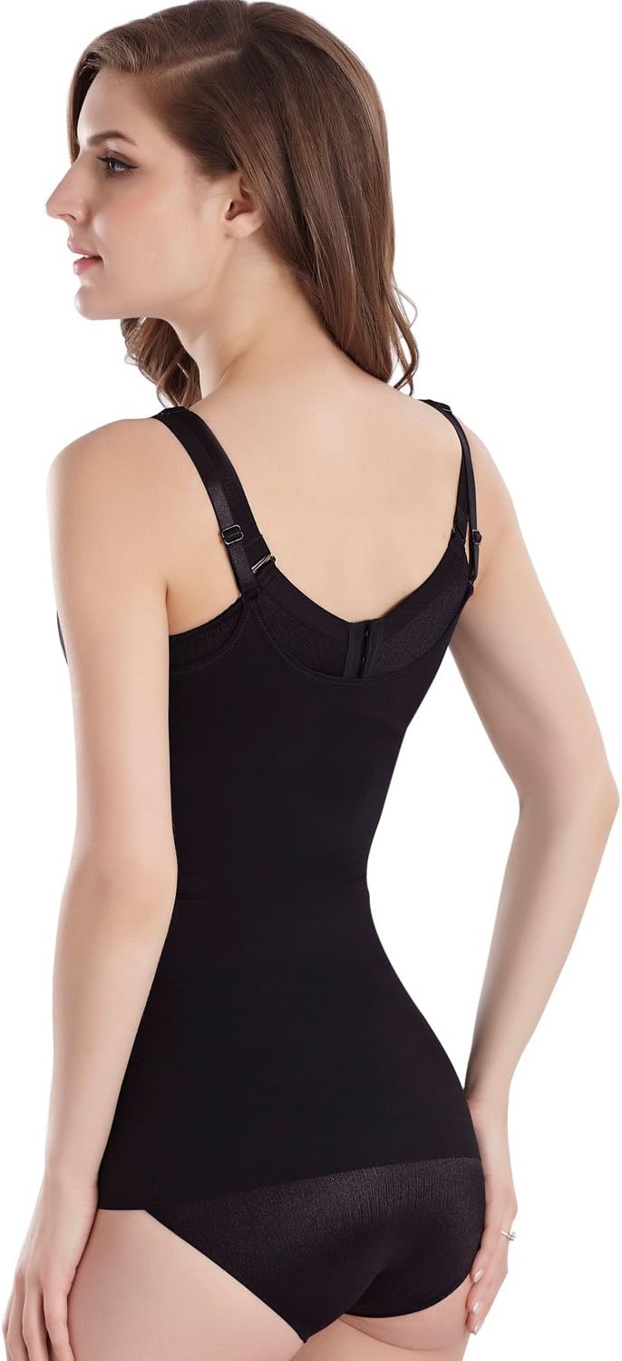Everbellus Cool Comfort Shapewear Top Seamless Firm Control Tank for Women - Image 3
