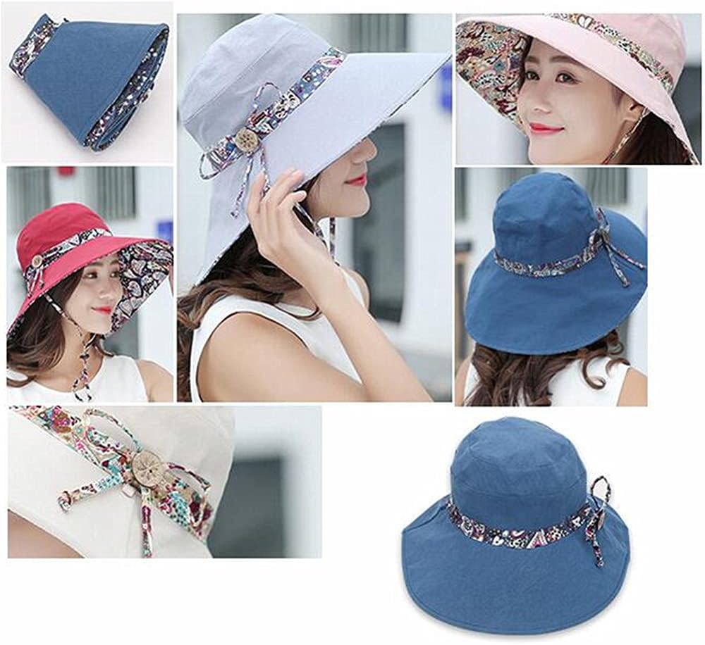 Outdoor UV Sun Protection Waterproof Breathable Face Neck Flap Cover Folding Sun Hat for Men/Women - Image 5