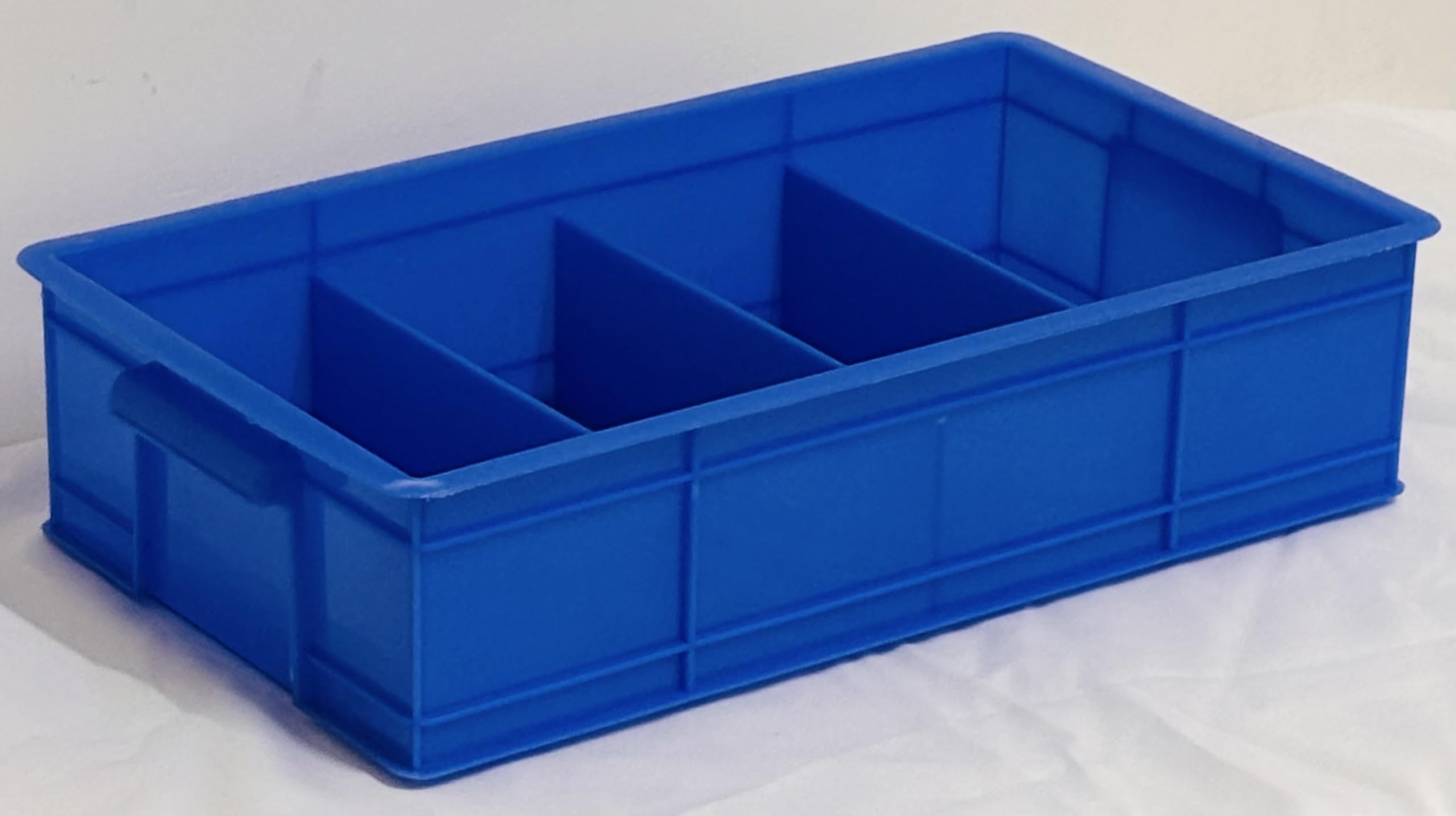 Amazon.co.jp: 部品収納ボックス 黄色プラスチック製 [仕切りタイプ