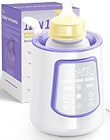 Vista 7 de Fast Bottle Warmer 12 in 1 Milk Warmer with Multiple Modes, Digital Temperature Control, 24H Warming Function, Auto Shutoff, Memory Settings DeepGray