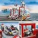 LEGO City Fire - Parque de Bomberos, estación de juguete para construir,...