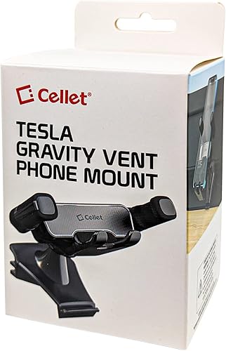 Miniatura 7 de Cellet Soporte de ventilación para Tesla Model 3 y Model Y compatible con iPhone 15 Pro Max Plus, 14 13 Galaxy Z Flip Z Fold S23 S22 Ultra, S22+ y