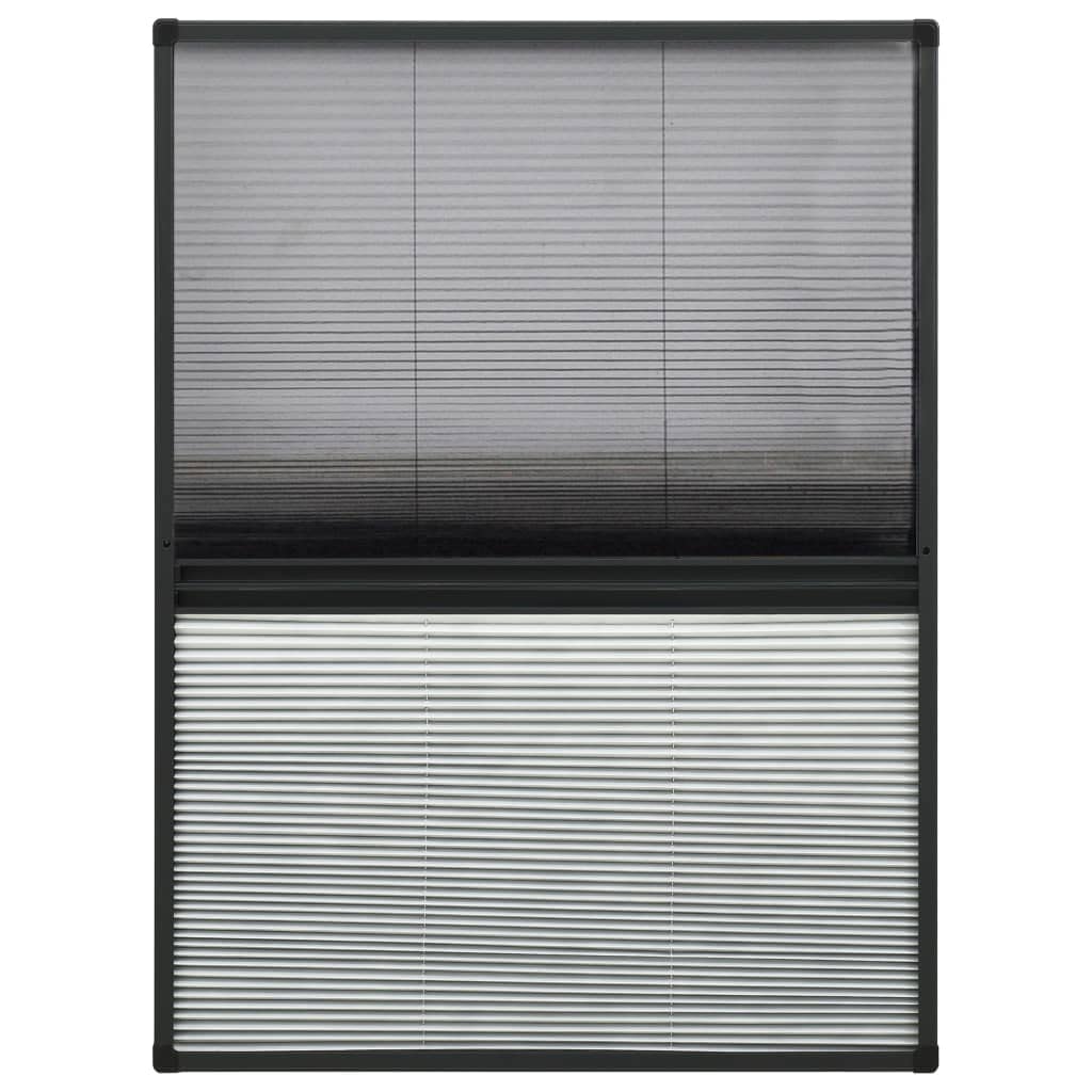 Insektenschutz-Plissee Dachfenster 80x120 cm Alu