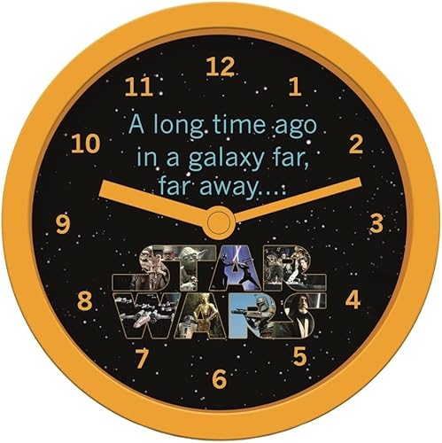 Pyramid International Reloj despertador Star Wars (hace mucho tiempo) 4.7 in de diámetro - Producto Oficial