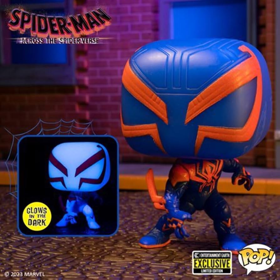 レアFUNKO POP! スパイダーバース2 ミゲル&インディア　ブラックライト Amazon.com: Pop! Across The Spider-Verse - Spider-Man 2099