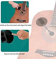 Vista 3 de 2.4G Cordless Guitar Microphone, Instrument Condenser Pick Up Receiver and Transmitter System for Classical and Acoustic Guitar for Musical