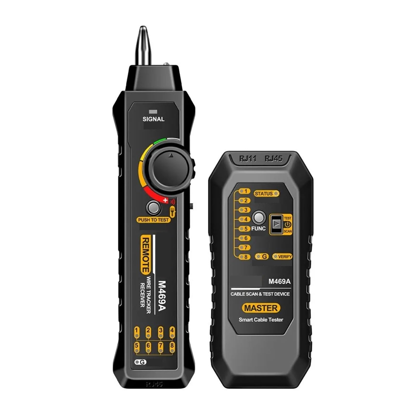 Identificación precisa eficaz de fallos con buscador cable M469A 7