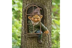 Hanging Elf – Whimsical Garden Gnome
