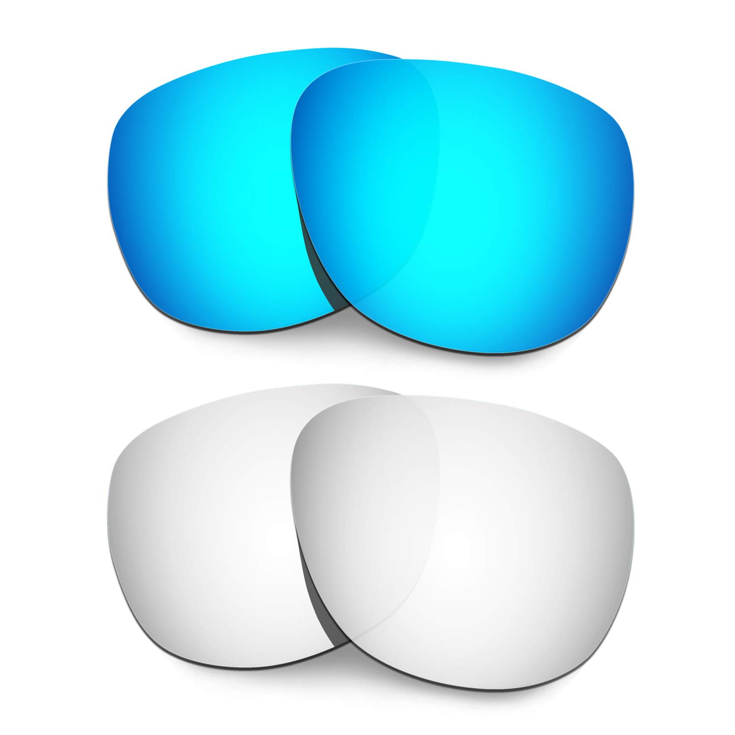 Lentille Crossrange R Oakley renforcée bleu et titane haute protection - 8