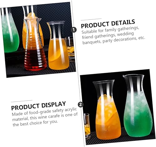 Miniatura 3 de Dispensador de vino, dispensador de café, botella de agua transparente, dispensador de agua fría, dispensador de leche, jarra de agua para nevera,