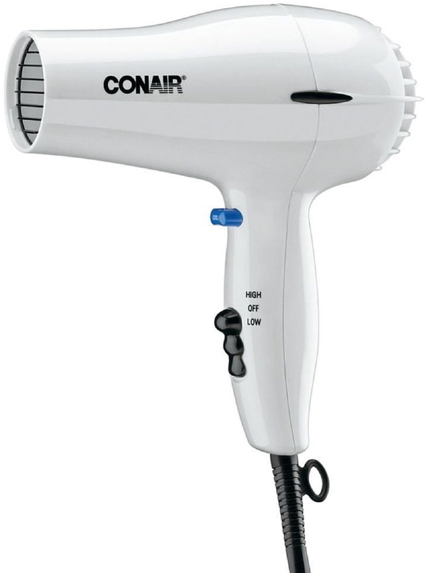 Conair 1875 Watt Hair Dryer, White 1 ea (Pack of 6)