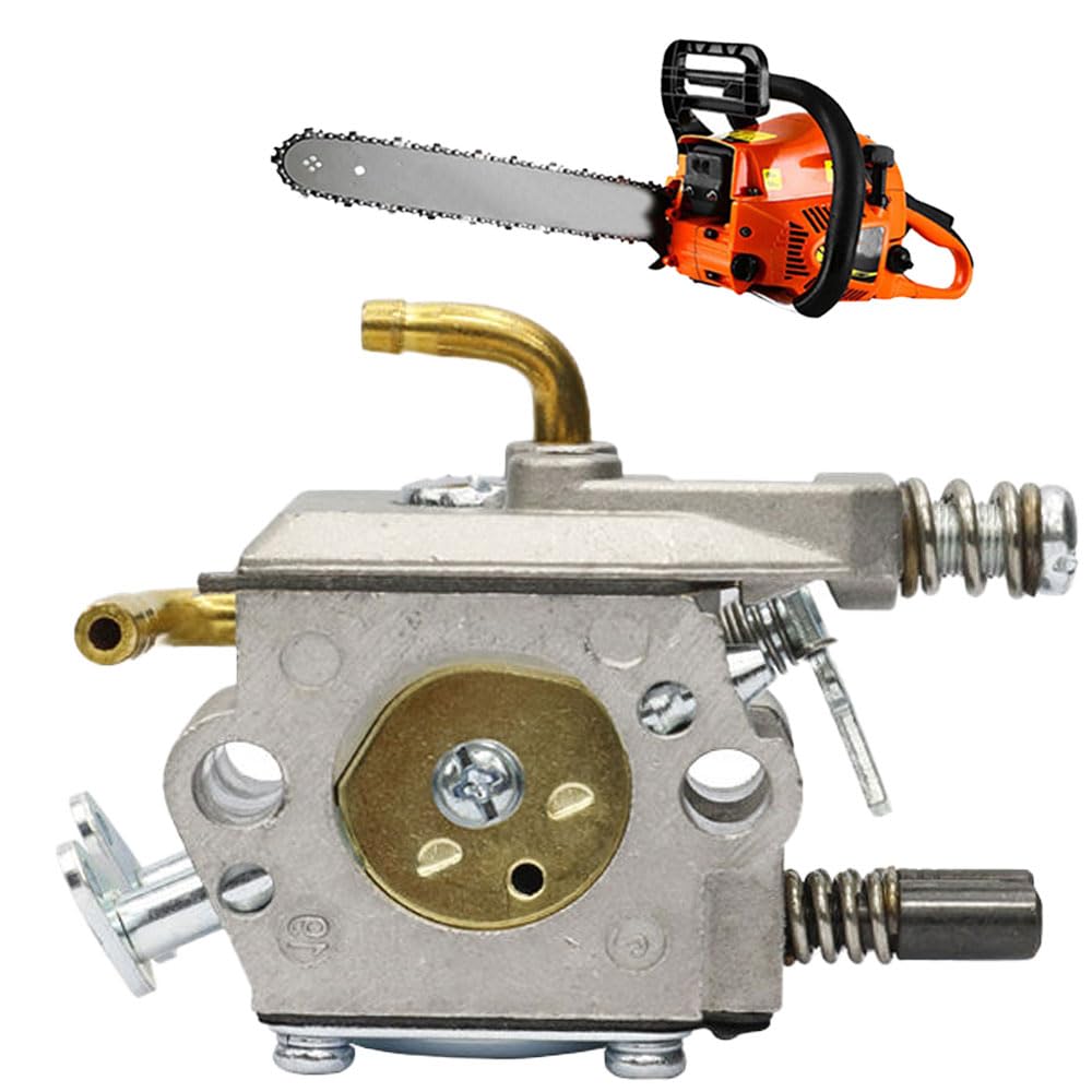 MLD 52CC Chainsaw Carburetor with 2 Pipe Copper Long-Lasting Replacement Part for Efficient | Chainsaws Engine Parts Chinese Chainsaw TPC-210 (Material -Aluminium)-image-24