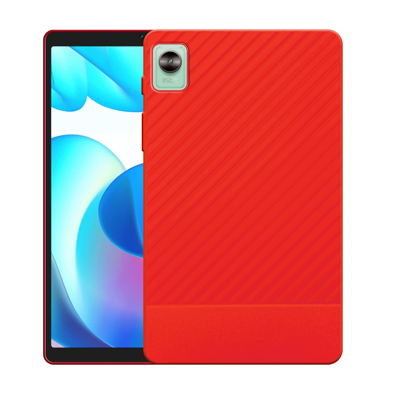 VIDO Exclusive Soft Back Case Cover for Realme Pad Mini 8.7inch Tablet - Red (B0B1VKBQ2B) Amazon Price History, Amazon Price Tracker
