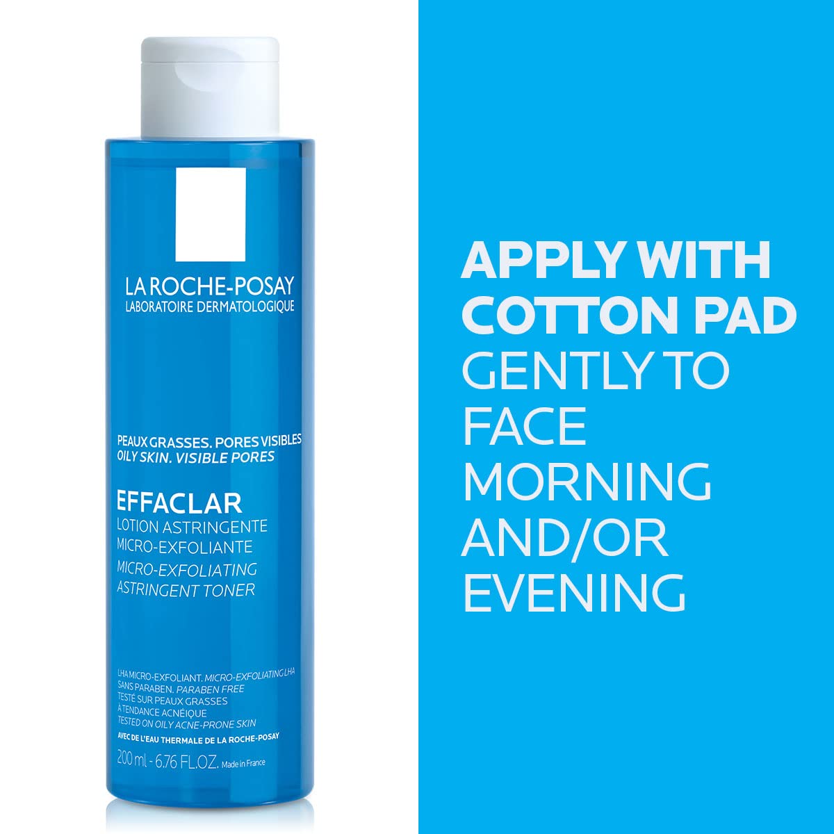 LA ROCHE-POSAY Effaclar Balsam oczyszczający pory, 1 opakowanie (1 x 200 ml)