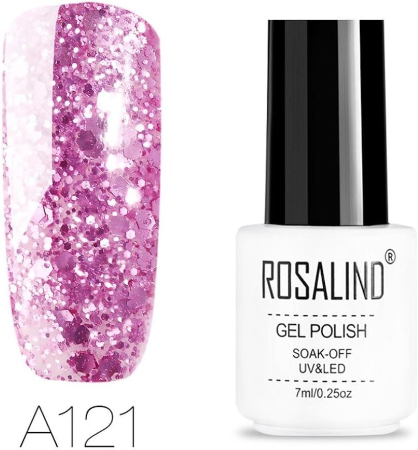 Yeefant 7ML Removable Nail Polish Art Gel Polish UV LED Rose Gold, Not Ordinary Nail Polish, Must Use Light Therapy Light Will Be Dry