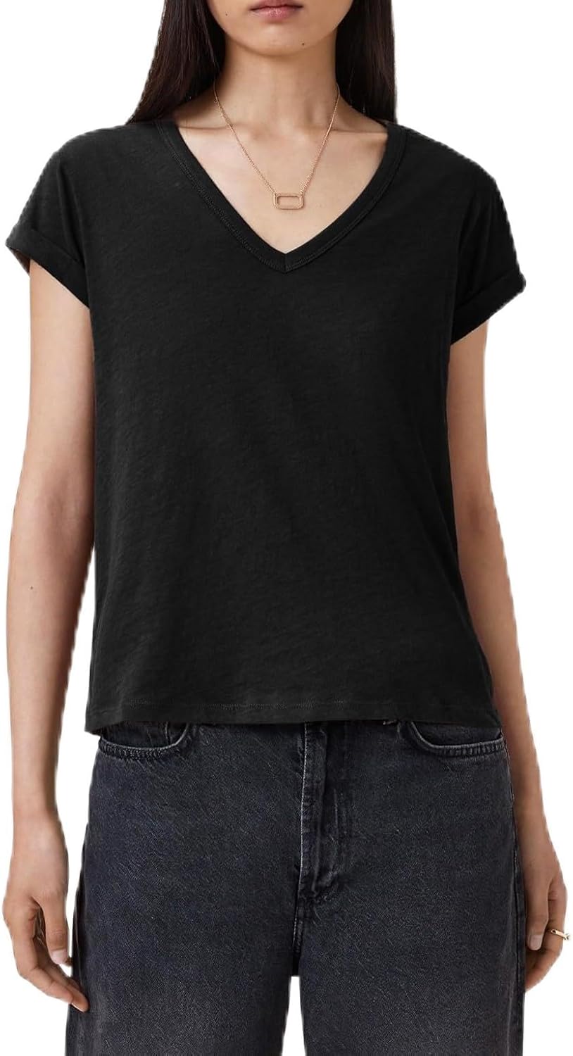 Allsaints Womens Anna V Tee