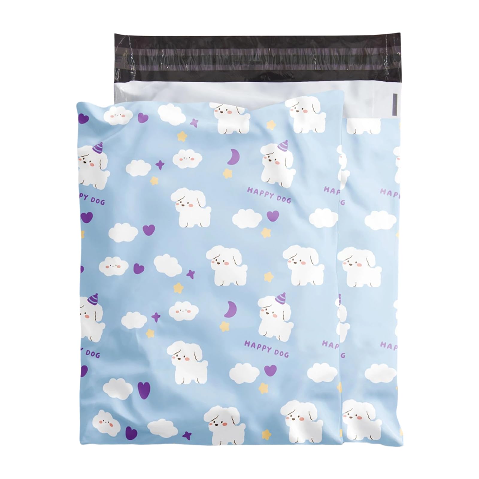 ordinarYone Confezione da 100 buste postali impermeabili resistenti agli strappi, eleganti buste in poliestere con chiusura a prova di manomissione