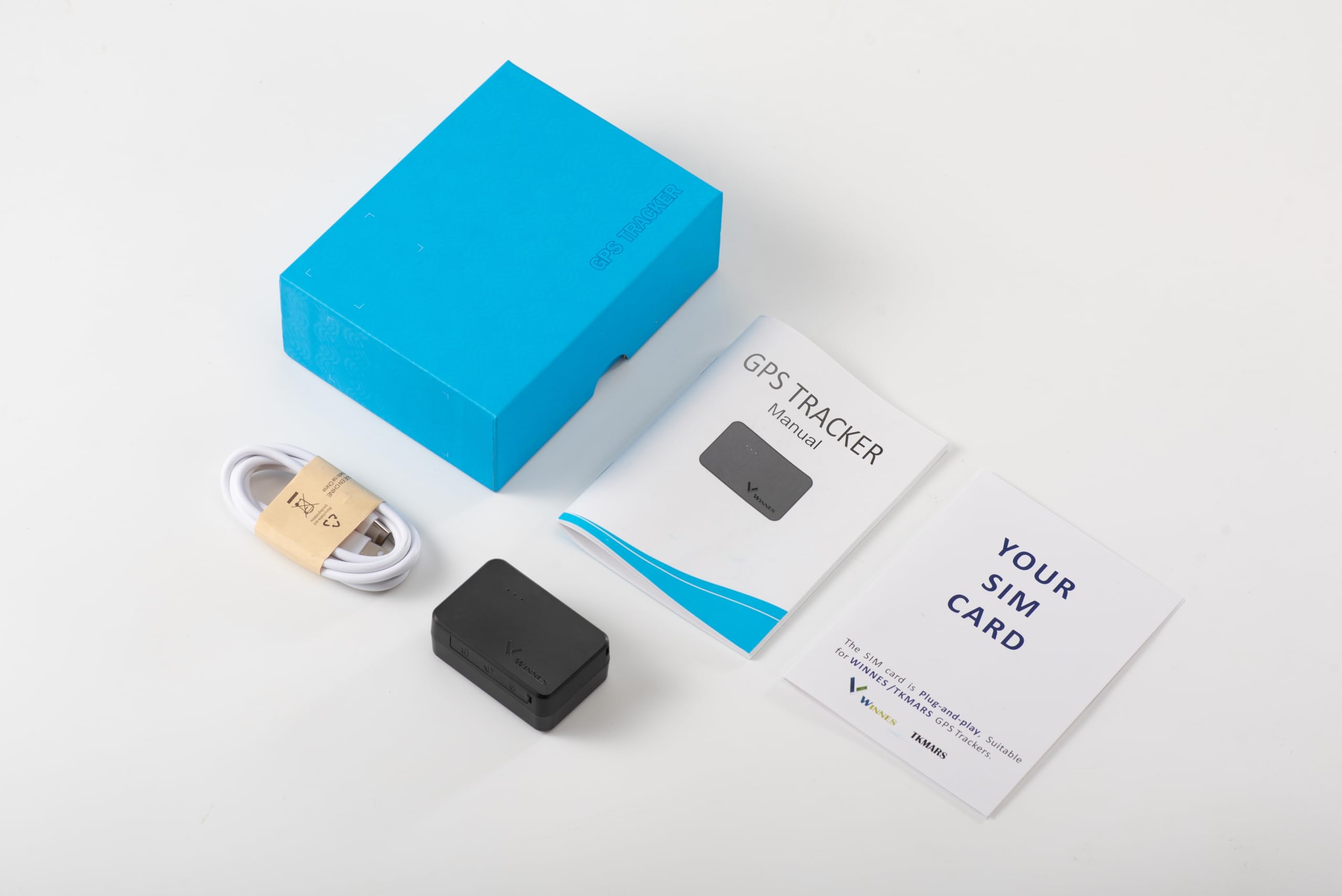 Localizador GPS para Coche Auto con App, Rastreador 4G LTE para Vehículos, Motos y Equipaje, Batería de 60 días Mini GPS con Tarjeta SIM Incorporada, Monitoreo en Tiempo Real e Historial de Ruta