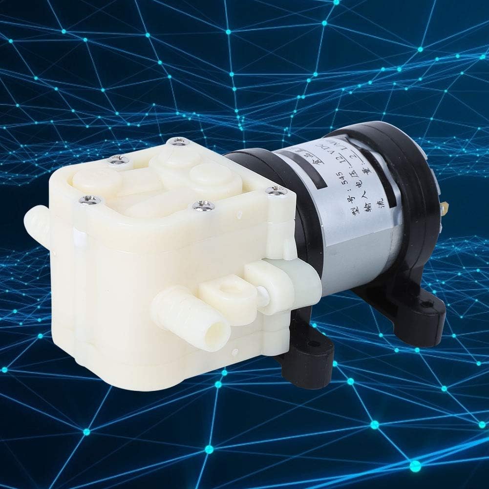 Water Pressure Diaphragm Pump, DC 12V 3LMIN 36PSI 0.7GPM Self-Priming Pump for RV Marine Boat Household Appliances Aquarium