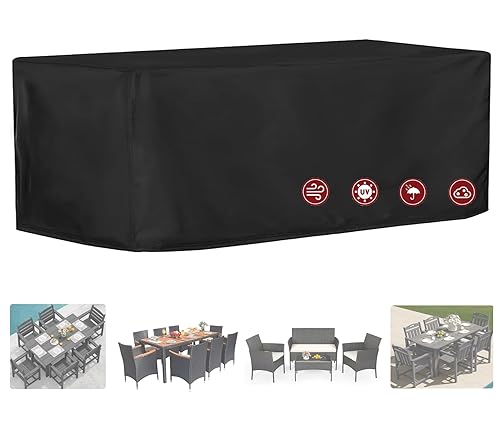 Patio Dining Table Sets Cover, Outdoor Dining Furniture Set Cover