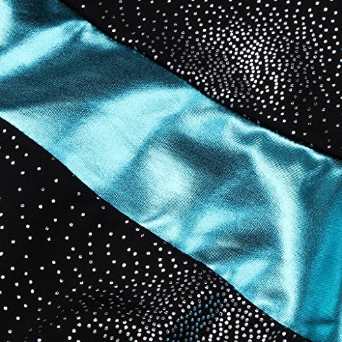 Bonarty Collant para meninas, uniforme de dança, ginástica, balé, manga comprida, collant infantil,