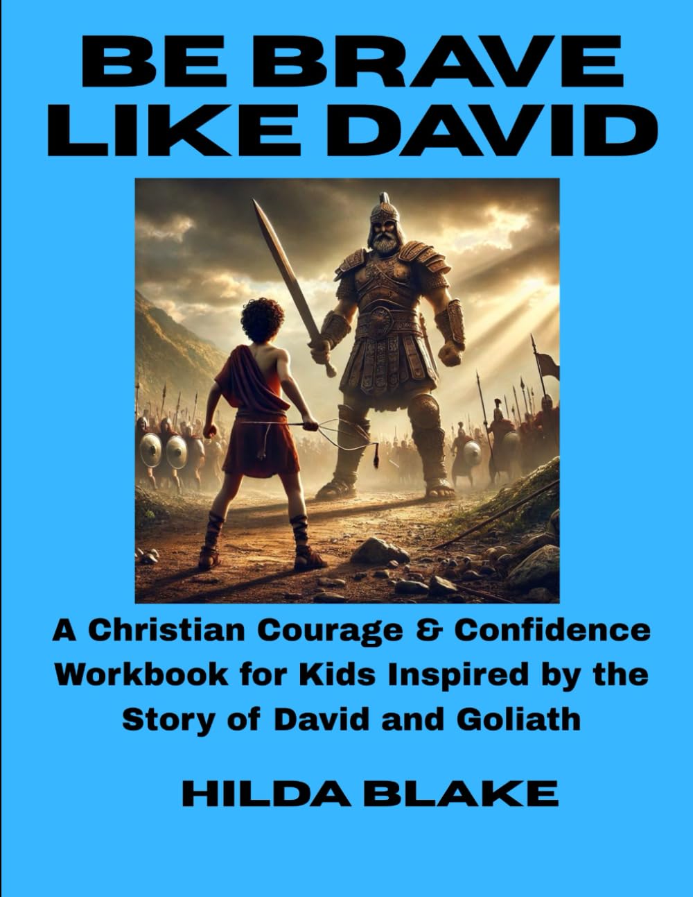 Be Brave Like David: A Christian Courage & Confidence Workbook for Kids Inspired by the Story of David and Goliath